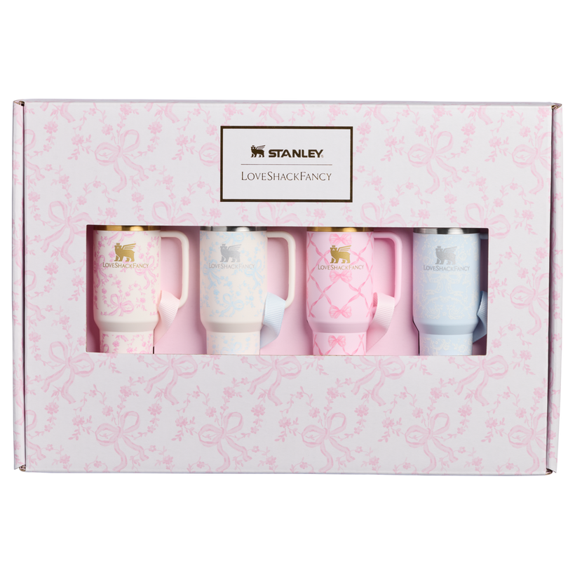Stanley 1913 x LoveShackFancy Holiday Quencher ProTour Ornament Set - Signature Sip