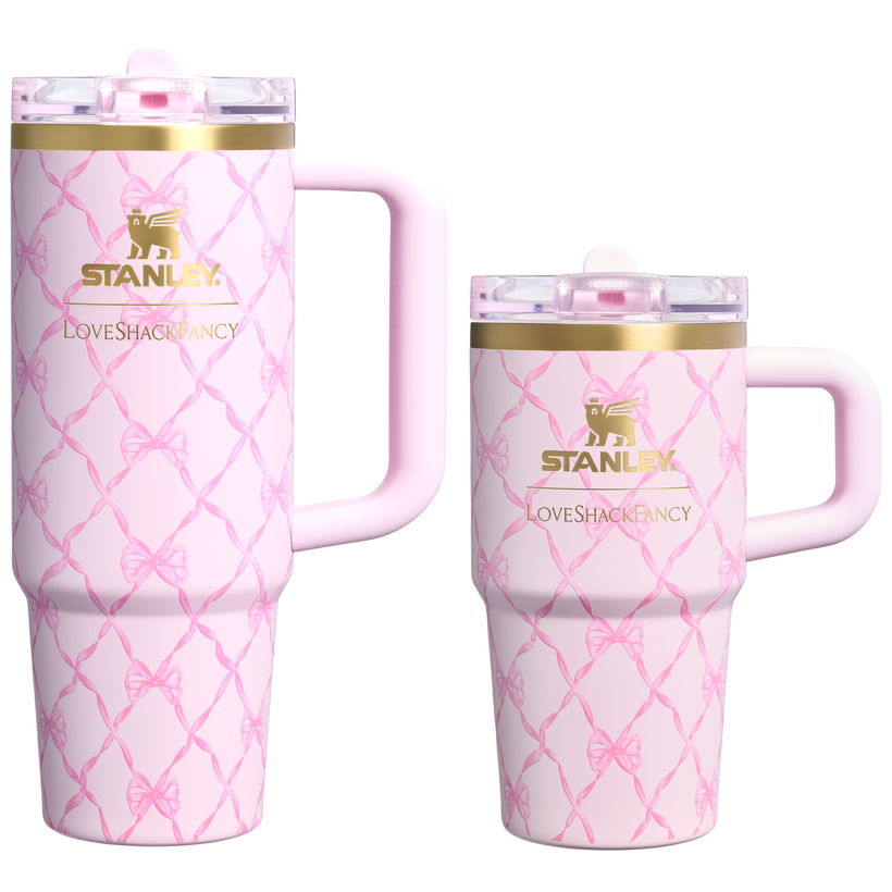 Stanley 1913 x LoveShackFancy Holiday The Quencher® Details ProTour Tumbler Set | 2-pack - Classic Commute Hydration